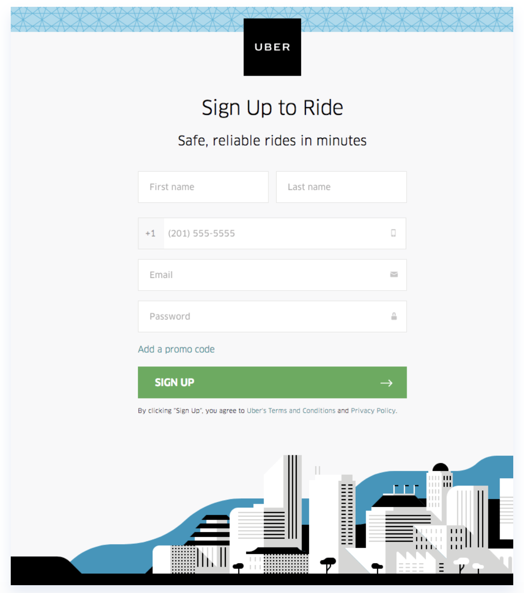 Uber Page