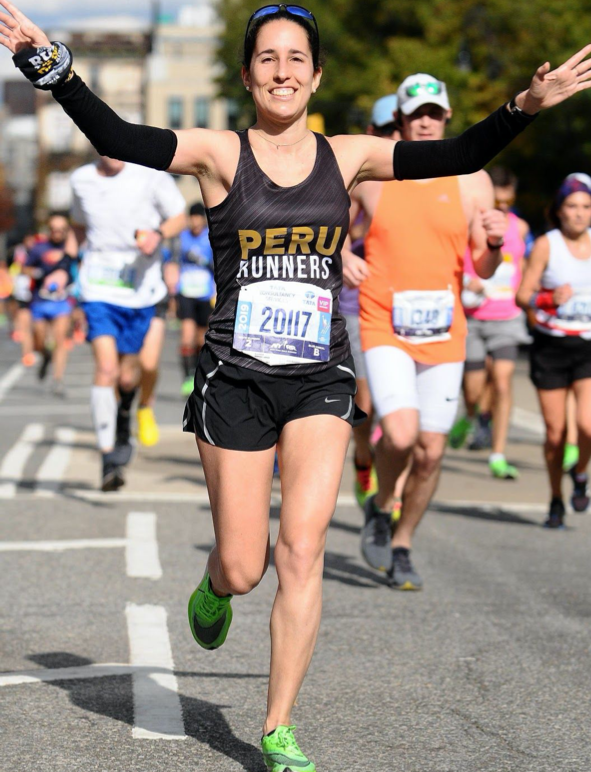 Alejandra Rodriguez running