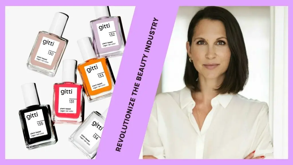 Gitti products and the female founder