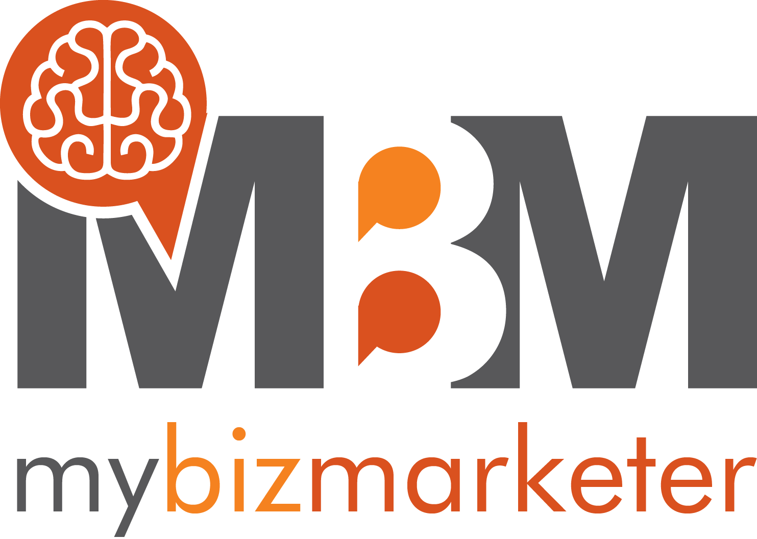 entrepreneurship logo: the text 'MBM mybizmarketer' against a white background.